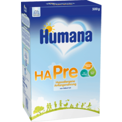 A placeholder image for for Humana Anfangsnahrung HA PRE von Geburt an, 500 g 