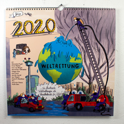 Das Bild von WELTRETTUNG 2020 - Illustrierter Wandkalender