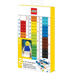 Das Bild von LEGO Lineal + Minifigur