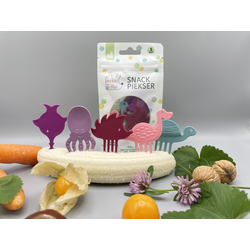 The image of Pieksi Set of 5 "Fairy Five" 🧚‍♀️ 🦔🐢🦕🐙🐟