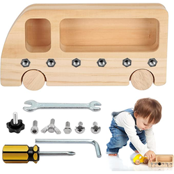 The image of LAMEK Montessori Holzschraubbrett