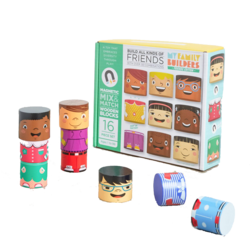 A placeholder image for for MyFamilyBuilders: Mix&Match Spielfiguren aus Holz (16-teilig)