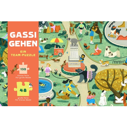 The image of Gassi gehen